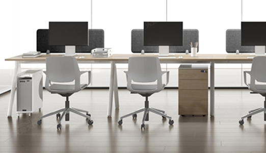 現(xiàn)代職員辦公桌【十】